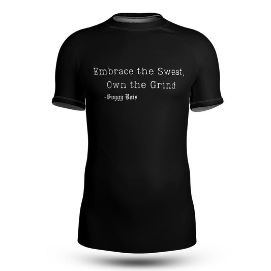 "Embrace The Grind" Short-sleeve Rash Guard